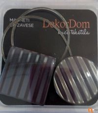 MAGNETI ZA ZAVESU - Magnet za zavese b18 - grey