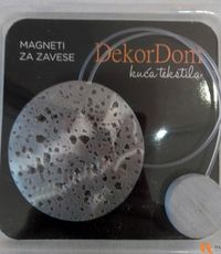 MAGNETI ZA ZAVESU - Magnet za zavese i33 - light grey