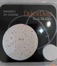 MAGNETI ZA ZAVESU - Magnet za zavese i33 - white