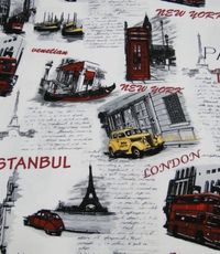 DECO TEFLON - istanbul,london,paris,new york